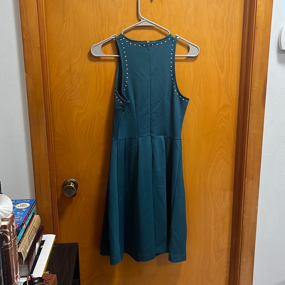 Studded Skater Dress